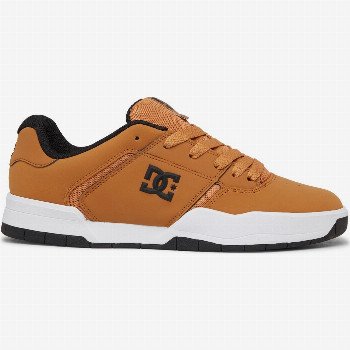 DC Shoes CENTRAL - LEATHER SHOES BEIGE
