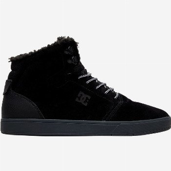 DC Shoes CRISIS WNT - WINTER MID-TOP SHOES BLACK