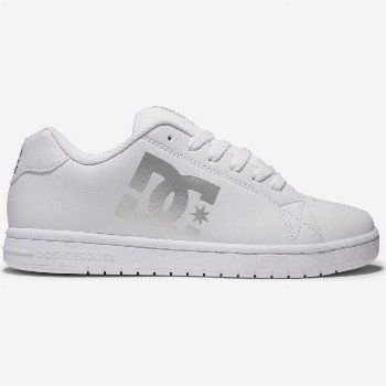 DC Shoes GAVELER - LEATHER SHOES FOR WOMEN WHITE