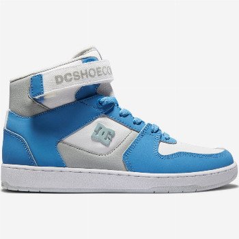 DC Shoes PENSFORD HI - HIGH-TOP LEATHER SHOES FOR MEN WHITE
