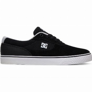 DC Shoes SWITCH - LEATHER SHOES FOR MEN BLACK