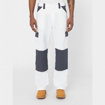 Dickies EVERYDAY TROUSERS MAN WHITE GREY