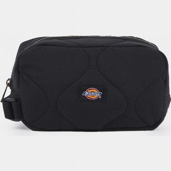 Dickies THORSBY LINER POUCH BAG UNISEX BLACK SIZE