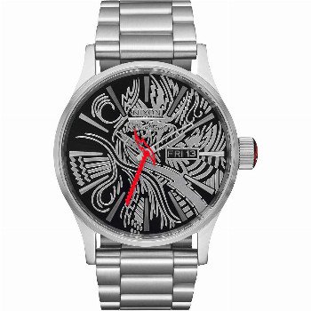 Nixon A1353-625-00 ROLLING STONES SENTRY STAINLESS STEEL WATCH