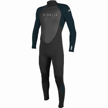O'Neill REACTOR-2 3/2MM BACK ZIP WETSUIT - BLACK & ABYSS