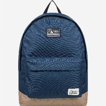 Quiksilver EVERYDAY POSTER PATCH 25L - MEDIUM BACKPACK FOR KIDS BLUE