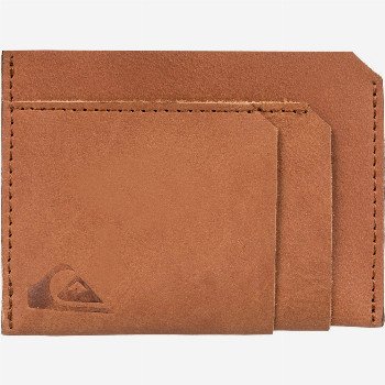 Quiksilver GABES FORRAY - WALLET FOR MEN BROWN