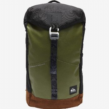 Quiksilver GLENWOOD 16L - SMALL BACKPACK GREEN