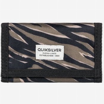Quiksilver THE EVERYDAILY - TRI-FOLD WALLET FOR MEN GREEN