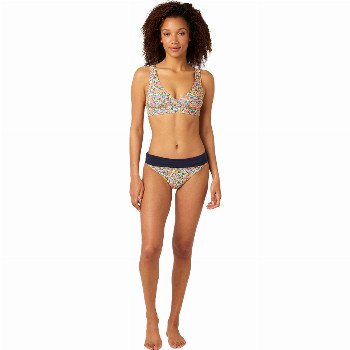 Rip Curl AFTERGLOW DITSY ROLL UP GOOD BIKINI BOTTOMS - MULTI COLOUR