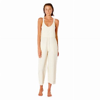 Rip Curl SUMMER PALM JUMPSUIT - OFF WHITE