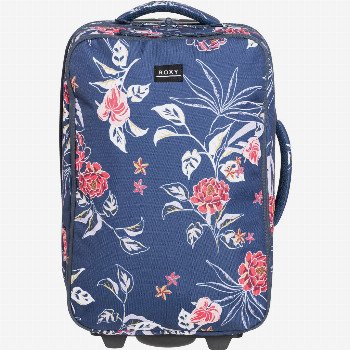 Roxy GET IT GIRL 35 L - SMALL WHEELED SUITCASE FOR WOMEN BLUE