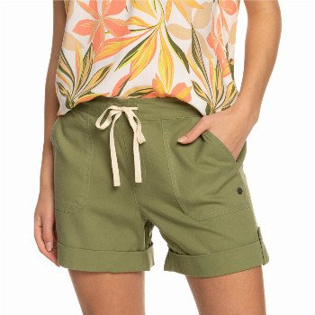 Roxy LIFE IS SWEETER SHORTS - LODEN GREEN
