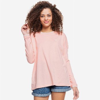 Roxy ON THE BOAT B - LONG SLEEVE T-SHIRT FOR WOMEN PINK