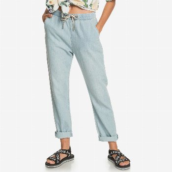 Roxy SLOW SWELL BEACHY BEACH - RELAXED FIT JEANS FOR WOMEN BLUE