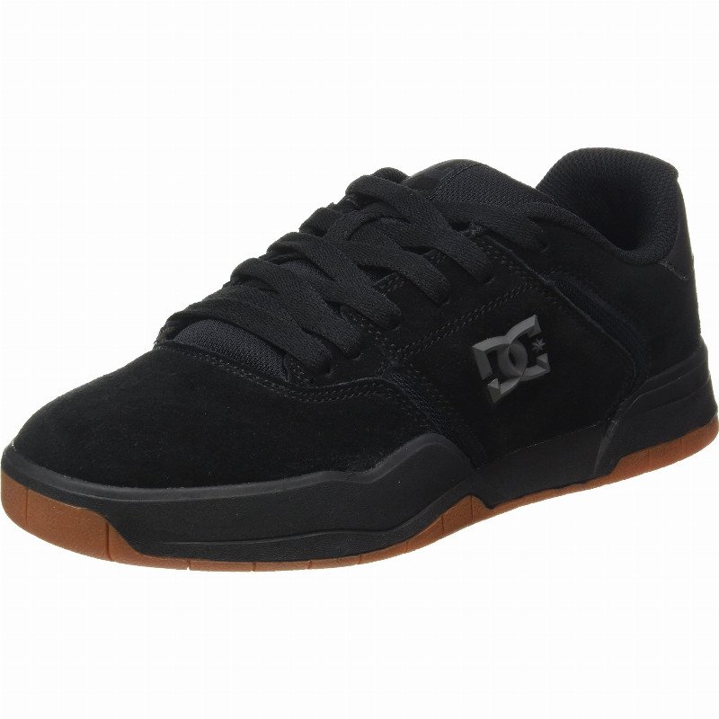 Dcshoes Men's Central-Leather Shoes Sneaker, Schwarz, 10 UK