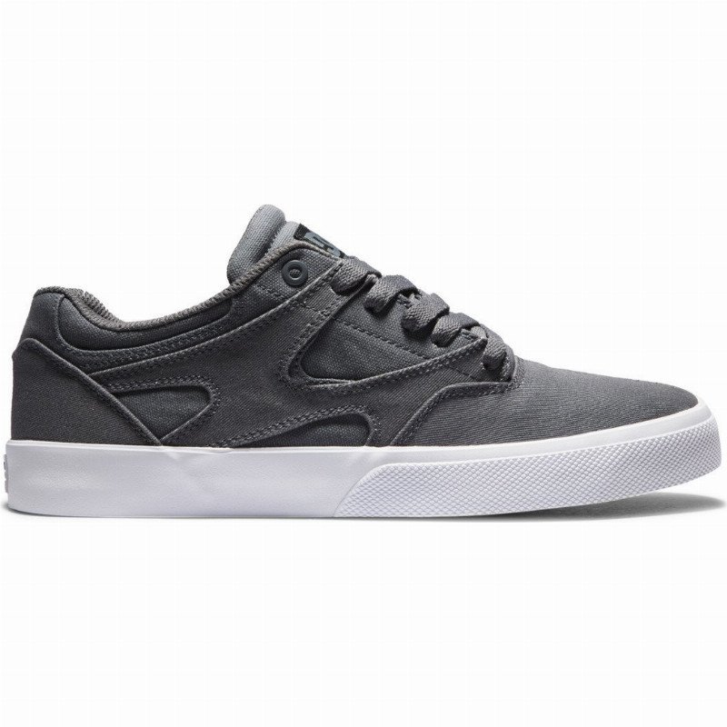 Kalis Vulc - Leather Shoes for Men - Grey