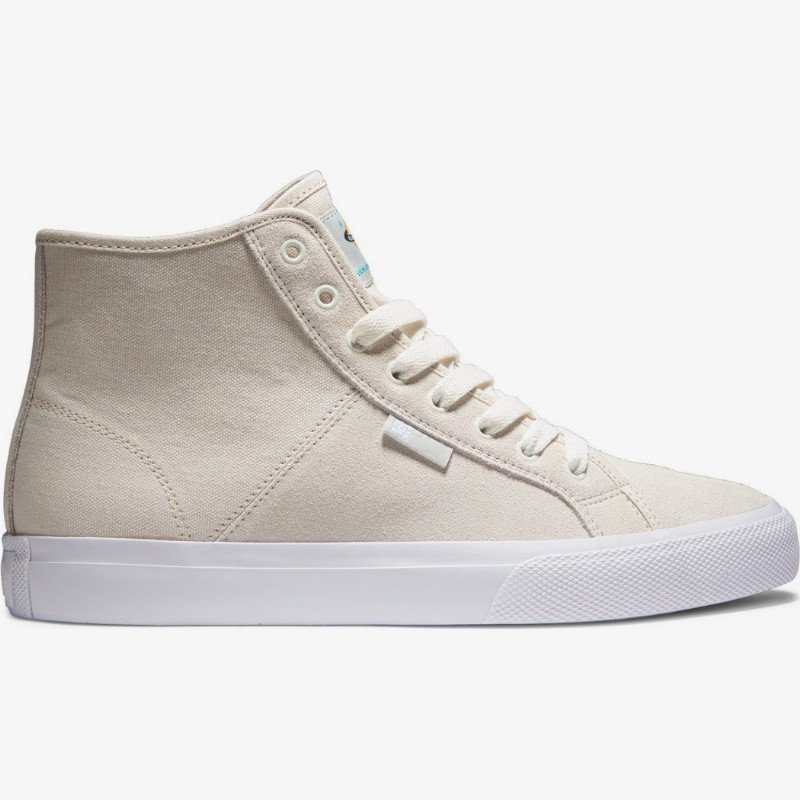 Manual - High-Top SuperSuede Shoes for Men - White