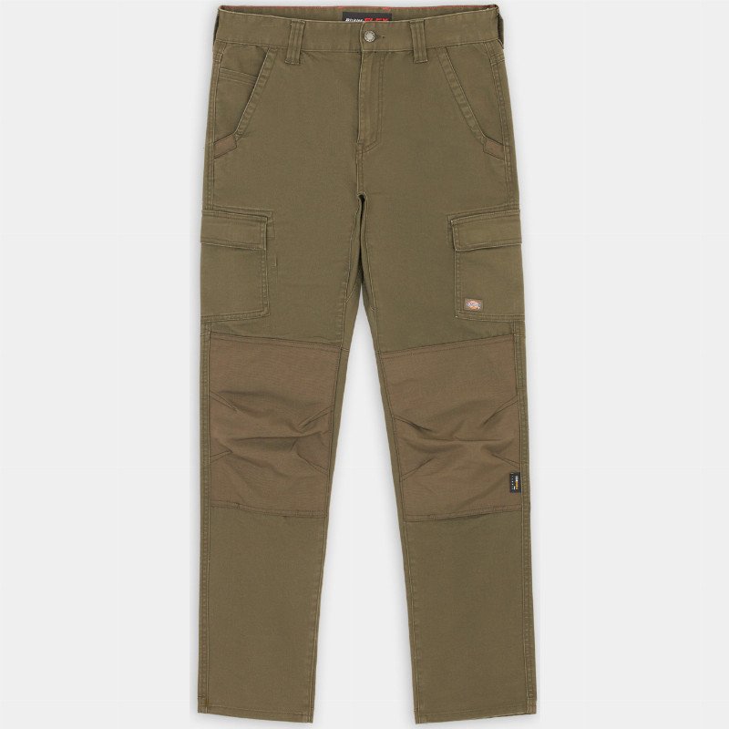 Dickies Tech Duck Trousers 2.0 Man Rinsed Moss 