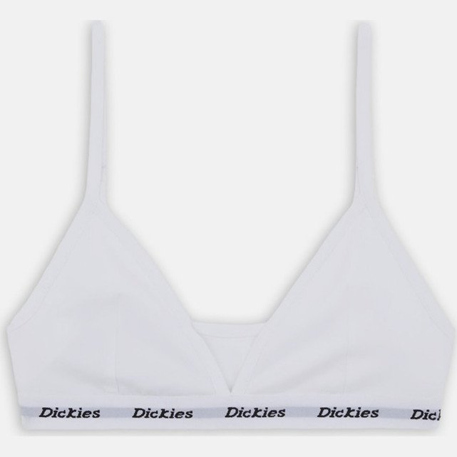Dickies Triangle Bralette Woman White 