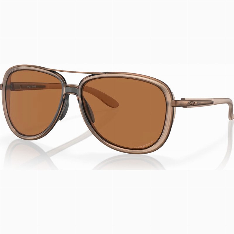 Oakley Split Time Prizm Polarised Sunglasses - Matte Sepia & Prizm Bronze