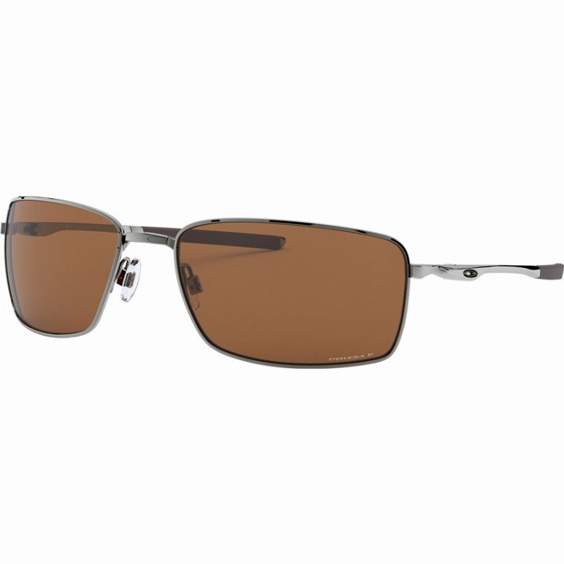 Oakley Square Wire Prizm Polarised Sunglasses - Prizm Tungsten Polarized