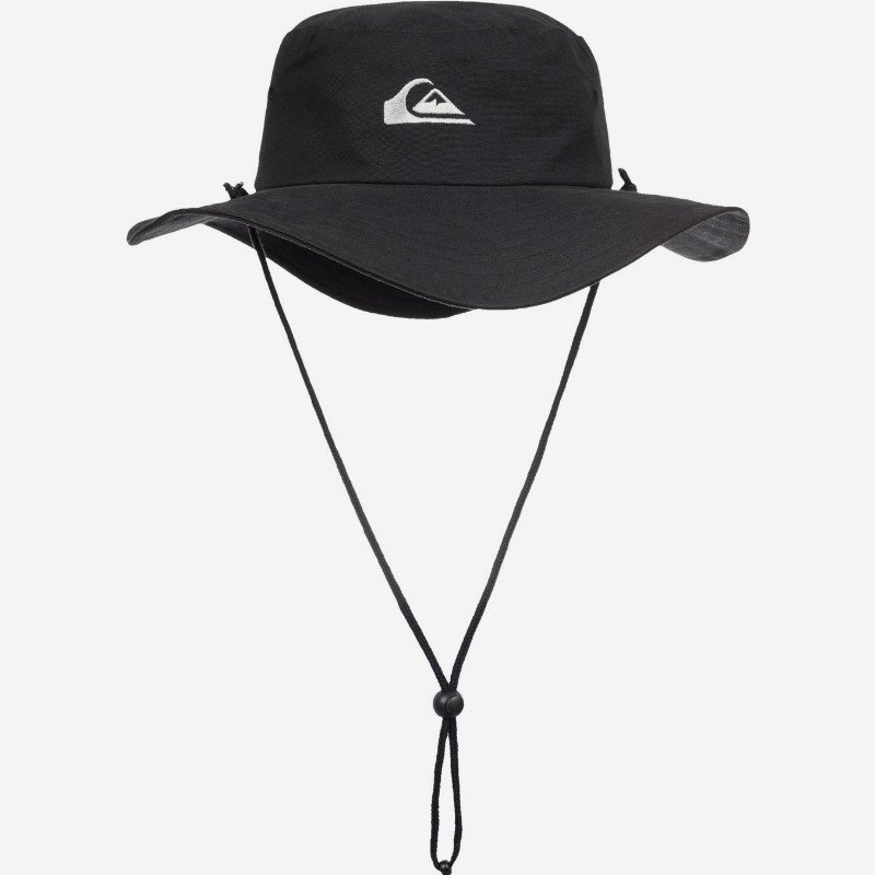 Bushmaster - Safari Boonie Hat for Men - Black - Quiksilver