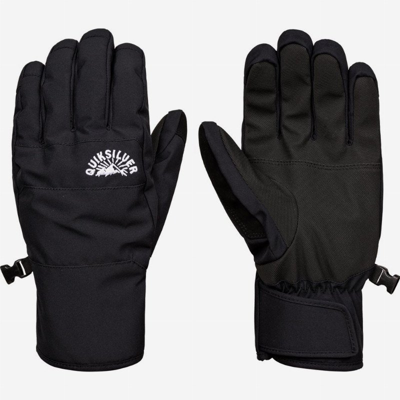 Cross - Snowboard/Ski Gloves for Men - Black - Quiksilver
