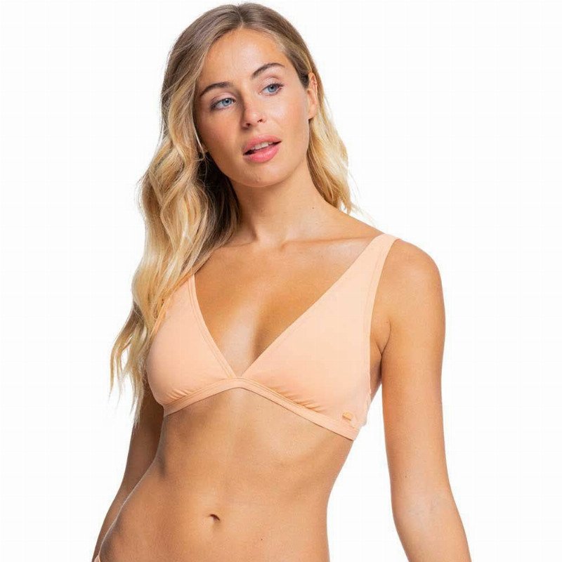 Beach Classics - Elongated Tri Bikini Top for Women