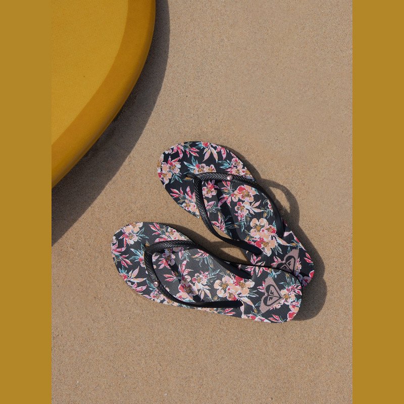 Bermuda Print - Sandals for Women - Black - Roxy