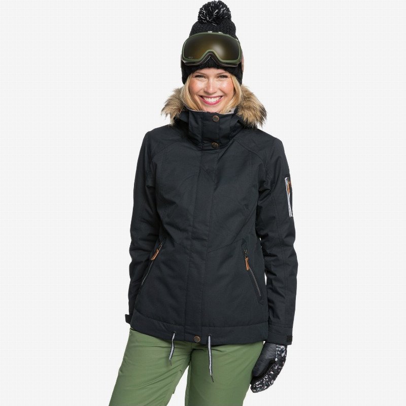Meade - Snow Jacket for Women - Black - Roxy