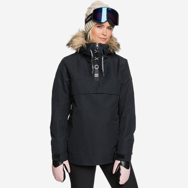 Shelter - Snow Jacket for Women - Black - Roxy