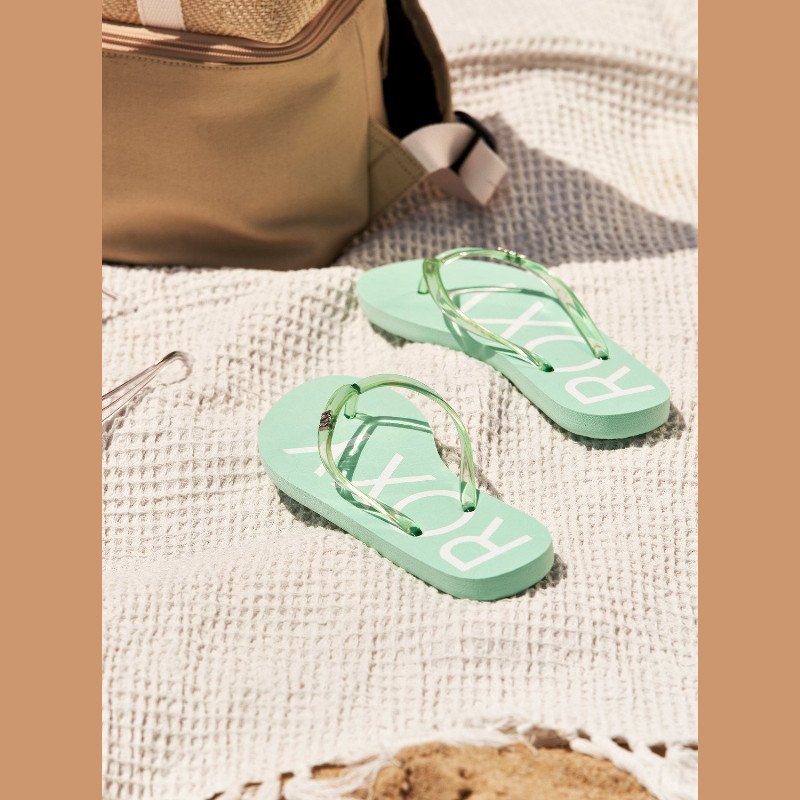Viva Jelly - Sandals for Women - Green - Roxy