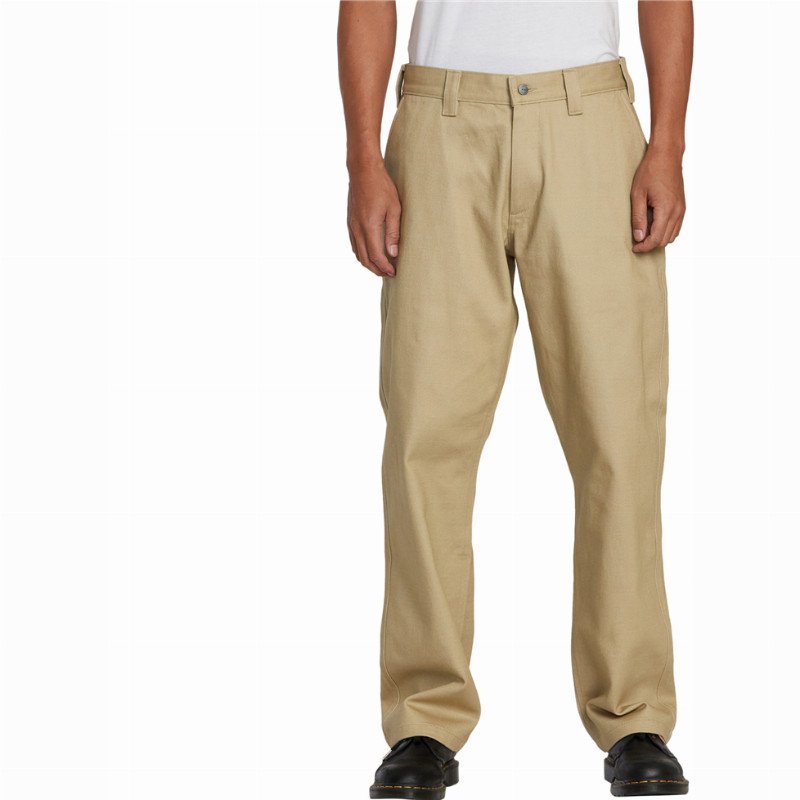 RVCA Americana Chino 2 Trousers - Khaki
