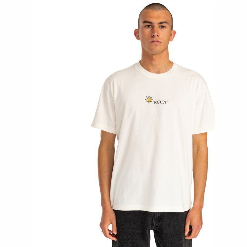 RVCA Tarot Way T-Shirt - Antique White