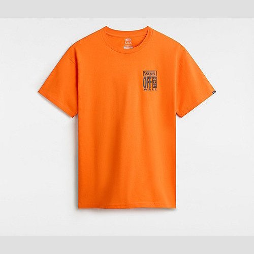 VANS Ave T-shirt (flame) Men Orange, Size XXL