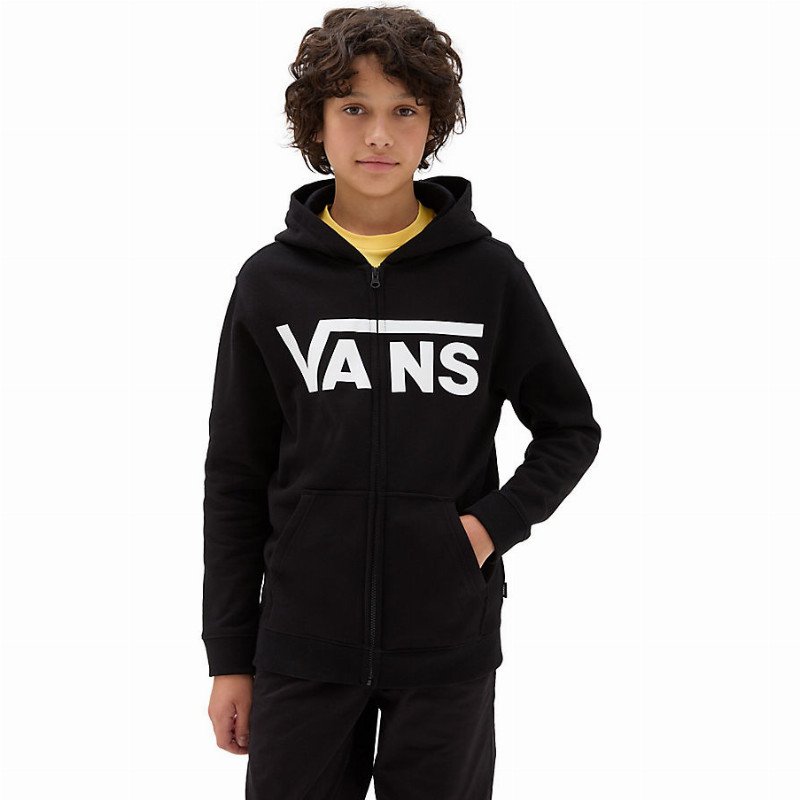 VANS Boys Vans Classic Pullover Hoodie (8-14 Years) (green/true Whit) Boys Black, Size XL