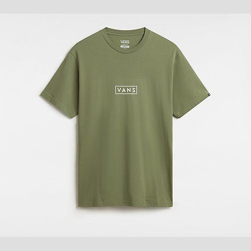 VANS Classic Easy Box T-shirt (olivine-white) Men Green, Size XXL