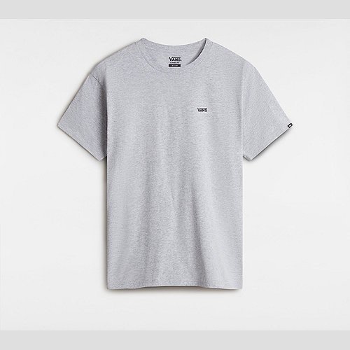 VANS Left Chest Logo T-shirt (athletic Heathe) Men Grey, Size XXL