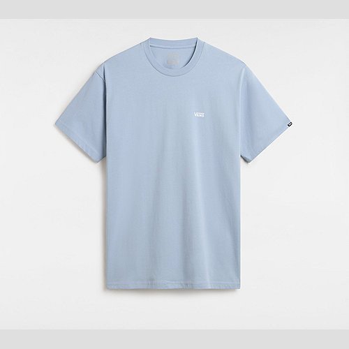 VANS Left Chest Logo T-shirt (dusty Blue) Men Blue, Size XXL