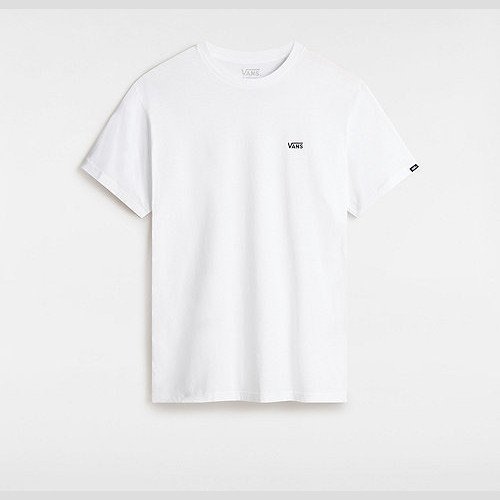 VANS Left Chest Logo T-shirt (white/black) Men White, Size XXL