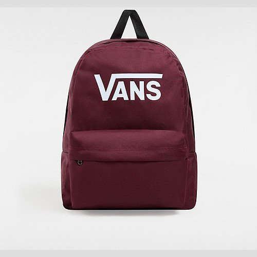 VANS Old Skool Print Backpack (port Royale) Unisex Red, One Size