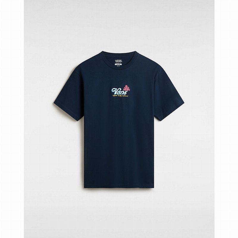 VANS Pineapple Skull T-shirt (navy) Men Blue, Size M