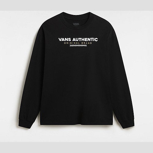 VANS Vans Sport Loose Fit Long Sleeve T-shirt (black) Men Black, Size XXL