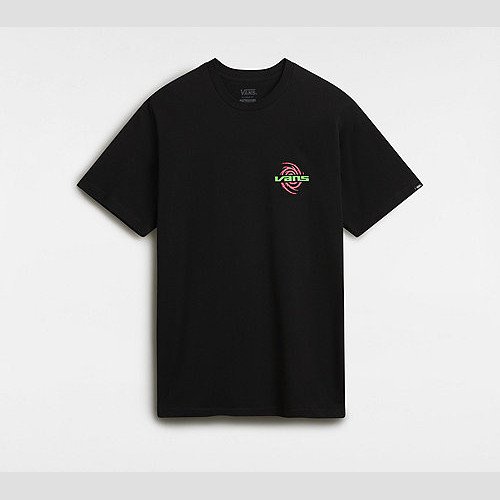VANS Wormhole Warped T-shirt (black) Men Black, Size XXL