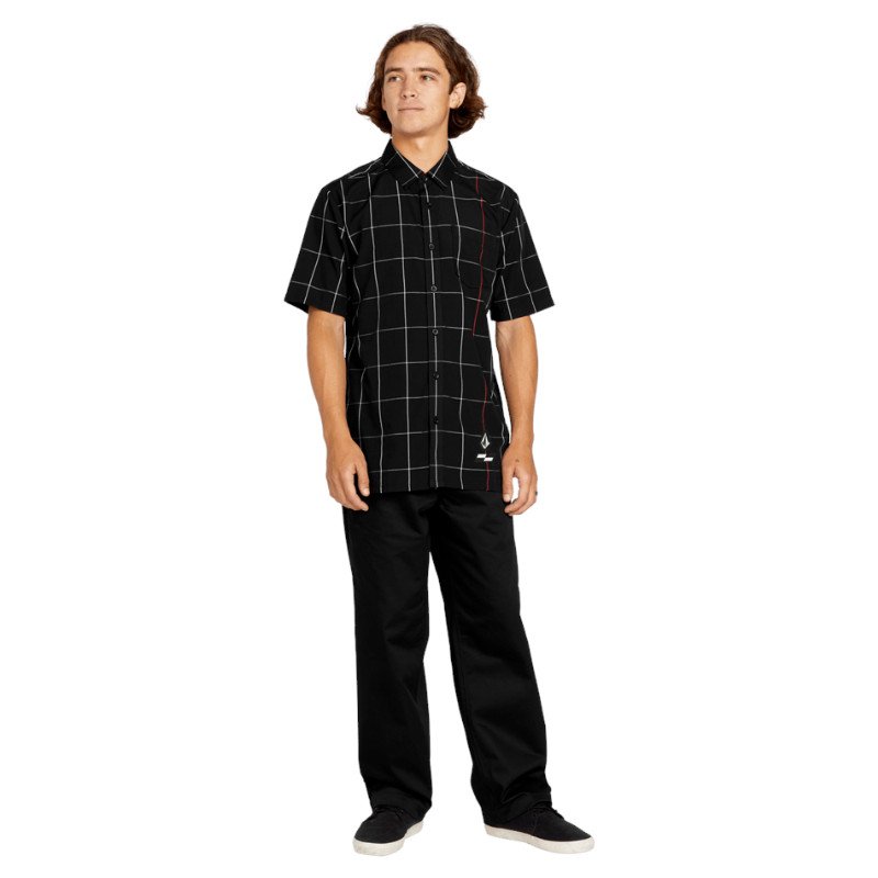 Volcom Schroff X Volcom Plaid Shirt - Black