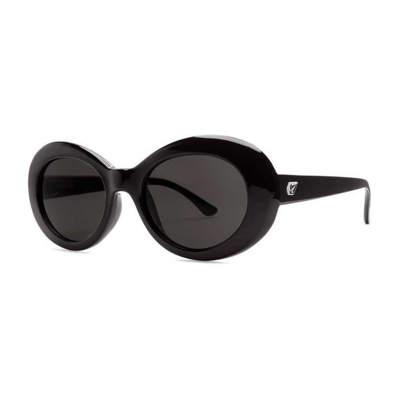 Volcom Stoned Sunglasses - Gloss Black & Gray