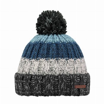 Barts WILHELM BEANIE IN CHARCOAL