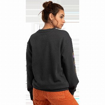 Billabong AFTER SURF SWEATSHIRT IN OFF BLACK
