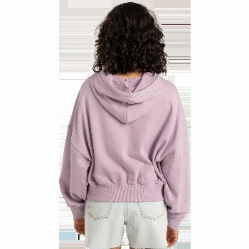 Billabong ALL TIME FLEECE HOODIE IN AMETHYST SMOKE